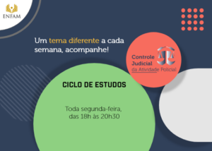 Foto de Capa do Ciclo de Estudos, Toda segunda-feira das 18 às 20:30 horas - Versão 2