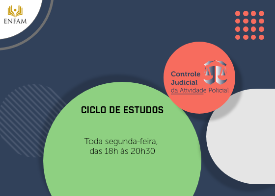 Foto de Capa do Ciclo de Estudos, Toda segunda-feira das 18 às 20:30 horas