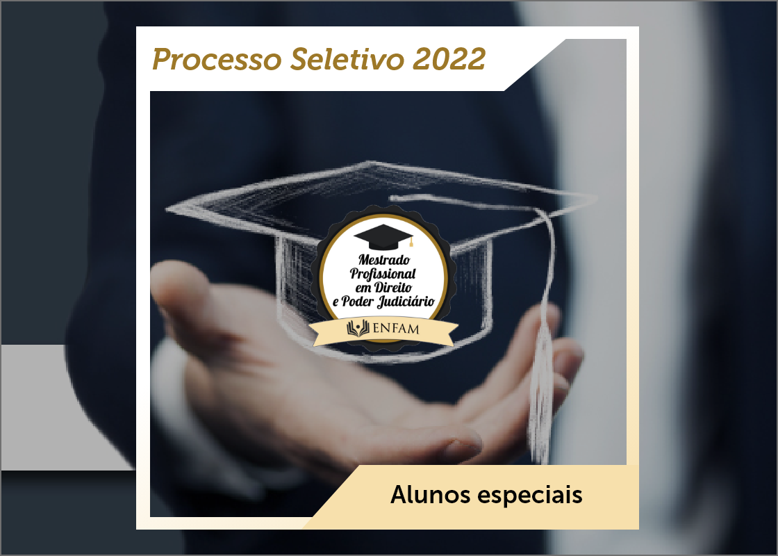 Chamada Mestrado 2022 – WordPress – Alunos especiais