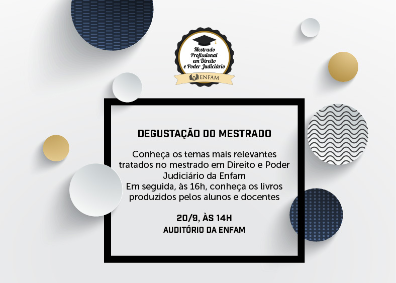 Degustação mestrado