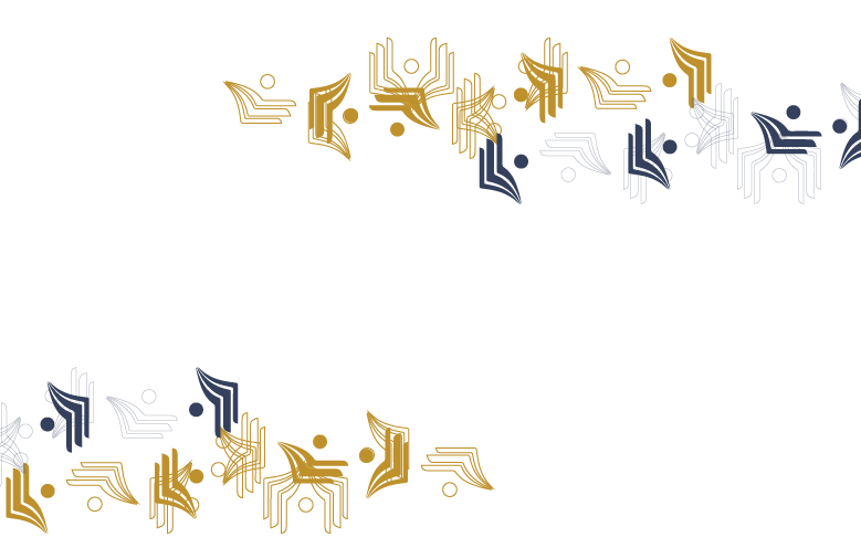 Fundo de tela com padrão da logo Enfam