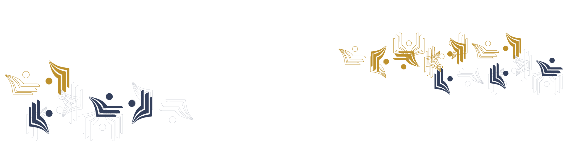 Fundo de tela com padrão da logo Enfam