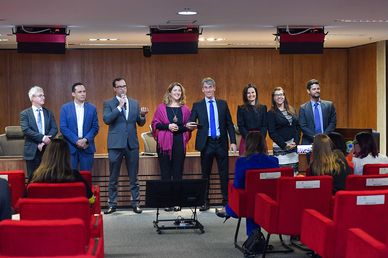 Degustação do Mestrado no auditório da Enfam