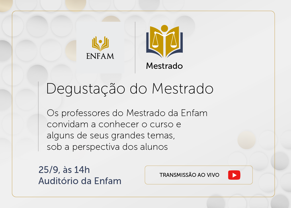 Degustação do Mestrado