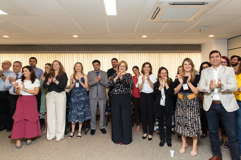 Foto com os participantes do Formação de Formadores, em São Paulo.
