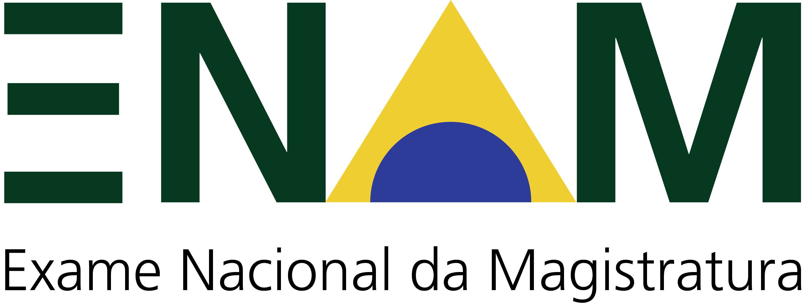 Logo do ENAM, Exame Nacional da Magistratura