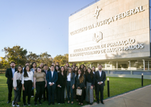 Estudantes da Faculdade de Direito da Universidade Presbiteriana Mackenzie de São Paulo na Enfam