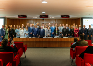 Formatura da turma de Mestrado da Enfam