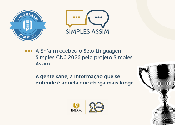 Enfam recebe Selo Linguagem Simples por iniciativa de comunicacao nas redes sociais